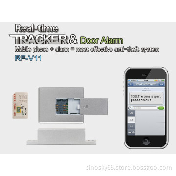 GSM Tracker Door Alarm Monitor Household Protection From Home Burglar Remote Control with Mobile Phone Door Guard